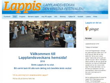 Tablet Screenshot of lappis.se